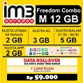 Paket Internet Indosat Combo 4G - M 2GB + 3GB 4G + 2GB AppOn + 5GB MDS 30hr Paket Internet Indosat Combo 4G - M 2GB + 3GB 4G + 2GB AppOn + 5GB MDS 30hr