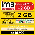 Paket Internet Indosat Gift (paket lama hrs Unreg) - 2GB + Unlimited AppOn 24Jam 30hr Paket Internet Indosat Gift (paket lama hrs Unreg) - 2GB + Unlimited AppOn 24Jam 30hr