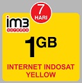 Paket Internet Indosat Yellow - 1Gb 24Jam 7Hari Paket Internet Indosat Yellow - 1Gb 24Jam 7Hari