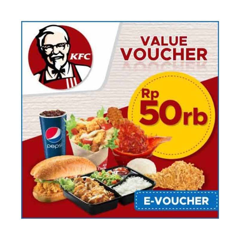 Voucher Makanan KFC - VOUCHER KFC 50RB