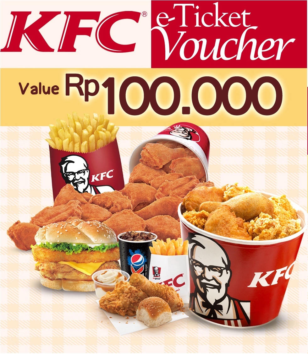 Voucher Makanan KFC - VOUCHER KFC 100RB