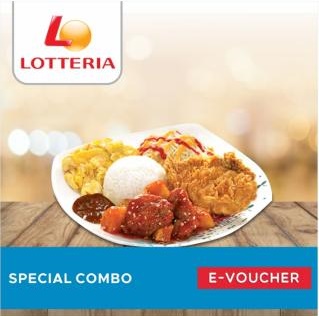 Voucher Makanan LOTTERIA - VOUCHER LOTTERIA SP COMBO